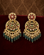 Classic Kundan Chandbali